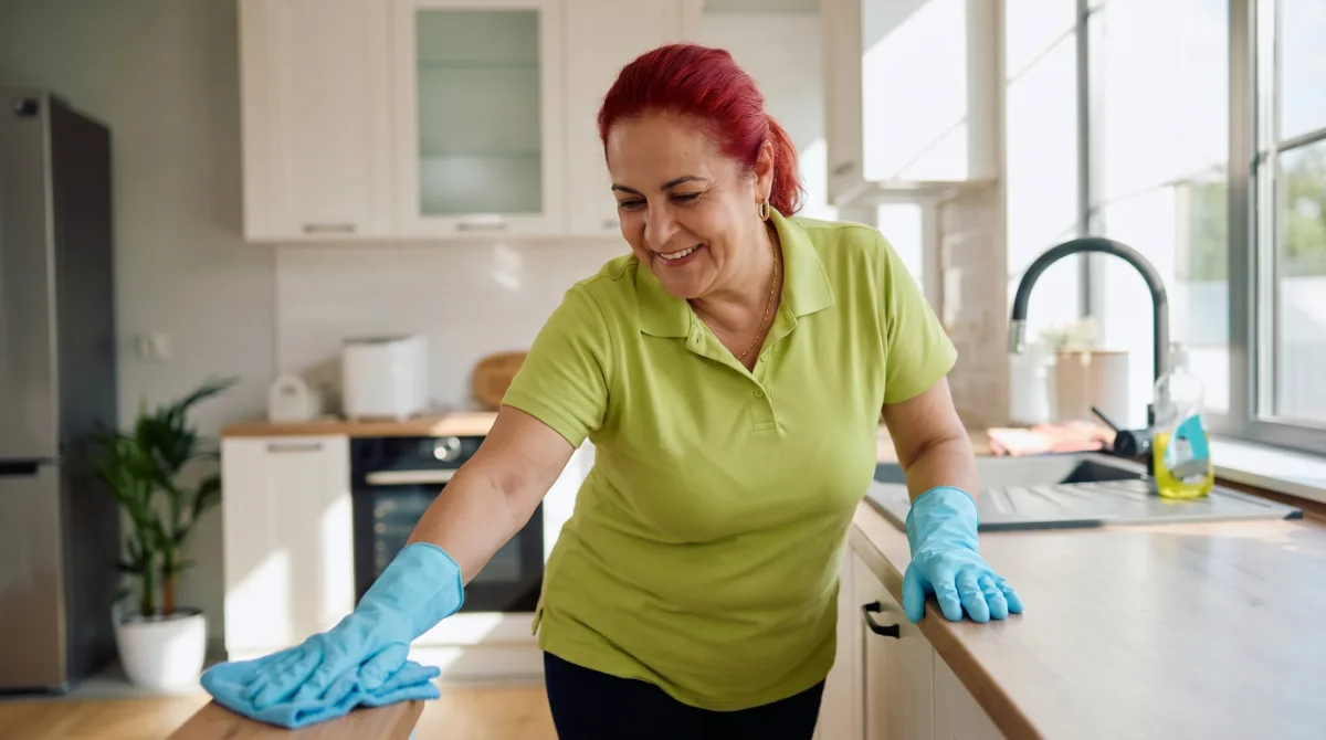 Anisley, Airbnb and VRBO turnover specialist at Tidy Mom Cleaning, Palm Beach County